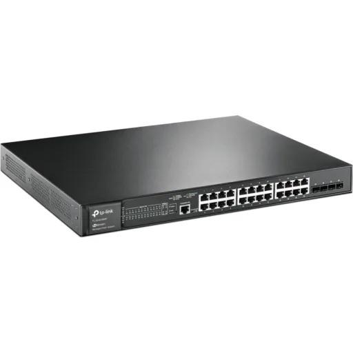 Imagen 1 de Switch TP-Link TL-SG3428MP Admin JetStream 24x 10/100/1000 + 4 SFP PoE 384W