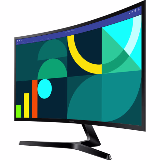 Imagen 1 de Monitor Curvo Samsung S36GD 27" FHD 1920*1080 VA VGA HDMI 100Hz  4 GTG