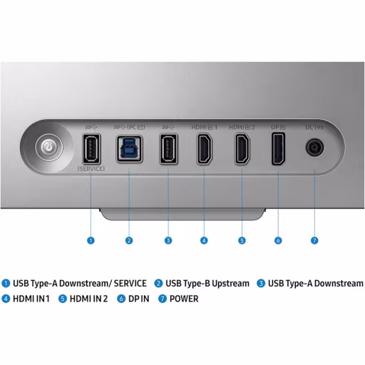 Imagen 13 de Monitor Vision 3D Gamer Samsung G90XF 27" 4K sin lentes IPS 165Hz Pivoteable