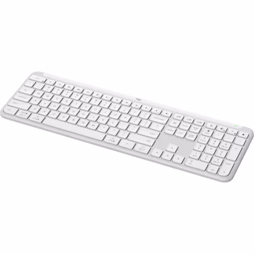 Imagen 2 de Teclado Inalámbrico Logitech Signature Slim K950, RF/BT QWERTY Español Blanco