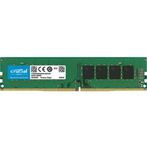 Imagen 0 de Memoria RAM 4GB DDR4 2666MHz DIMM CL19 ECC 1.2V 288p - Crucial
