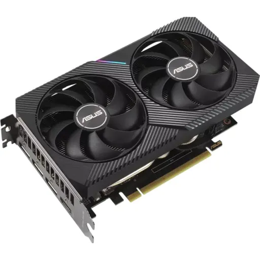 Imagen 2 de Tarjeta de Video Asus Dual GF-RTX3060-O12G-V2 12GB GDDR6 PCIe4.0 3*DP HDMI ATX