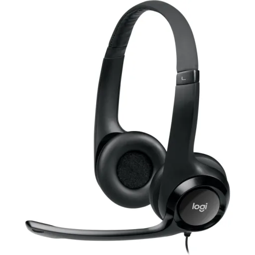 Imagen 7 de Cintillo Multimedia Logitech H390 ClearChat Comfort Alámbrico USB Color Negro