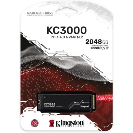 Imagen 3 de Unidad SSD Kingston KC3000 2TB M.2 22*80 PCIe 4x4 NVMe Lec 7000MB/s Esc 7000MB/s