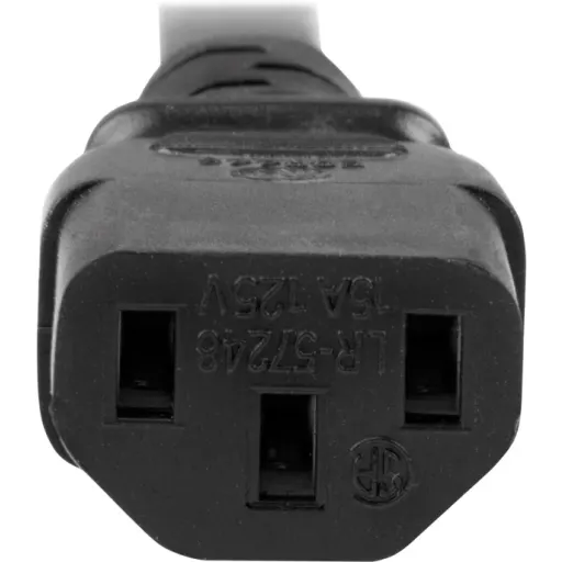 Imagen 1 de StarTech.com Cable de 1,8m C13 a C20 de servicio pesado de 2,5mm2  para alimentación de ordenadores - Cable de alimentación - IEC 60320 C20 a IEC 60320 C13 - CA 110 V - 1.8 m - negro - para P/N: RKCOND17HD