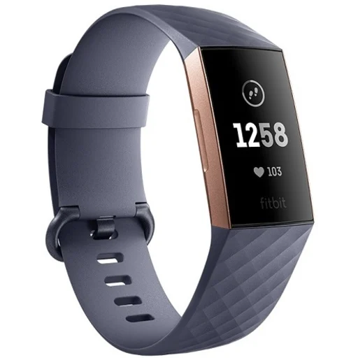 Imagen 0 de Fitbit Charge 3 - Activity tracker - Gray / Rose gold - Wristband non-NFC