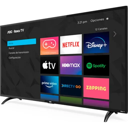 Imagen 1 de Televisor AOC 32S5195 32" HD Smart TV LED Roku TV 3*HDMI USB LAN Ethernet