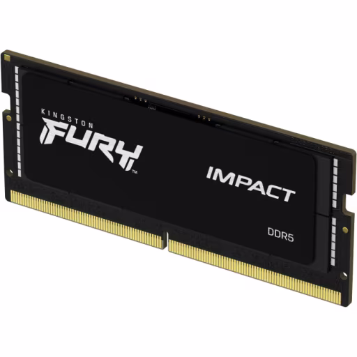 Imagen 1 de Memoria RAM 32GB DDR5 5600MHz SO-DIMM CL40 Non-ECC 1.1v 262p Kingston FURYImpact