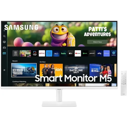 Imagen 0 de Monitor SmartTV Samsung Streaming M5 27" FHD 1920*1080 VA WiFi BT 2*HDMI 2*Hub