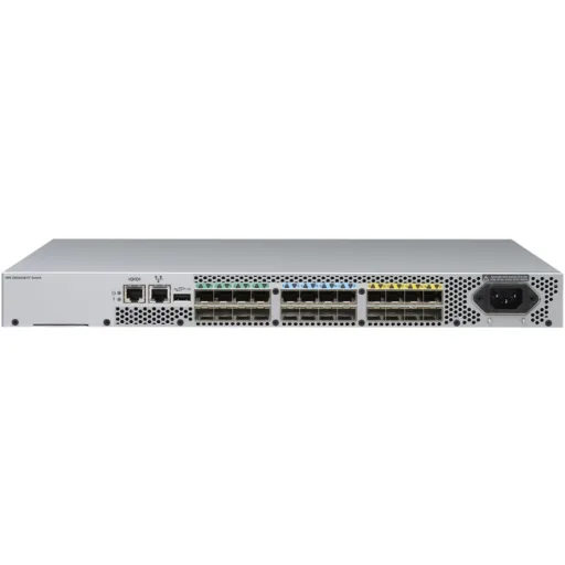 Imagen 0 de HPE SN3600B 32Gb 24-port/8-port Active Fibre Channel Switch - Conmutador - Gestionado - 8 x 32Gb Fibre Channel SFP28 + 16 x canal de fibra SFP28 de 32 Gb con puertos a demanda - montaje en rack