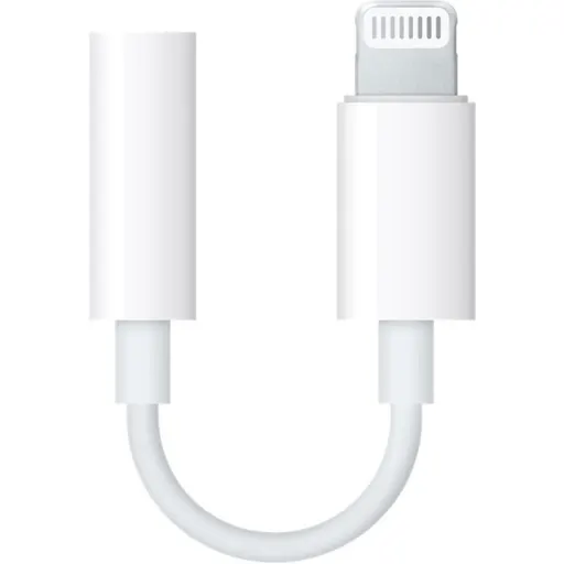 Adaptador APPLE Lightning a 3.5 mm Audífonos Jack