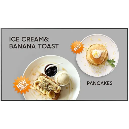 Imagen 0 de Monitor Profesional 24/7 Samsung 32" FHD 1920*1080 WiFi LAN 3*HDMI 2*USB IR Jack