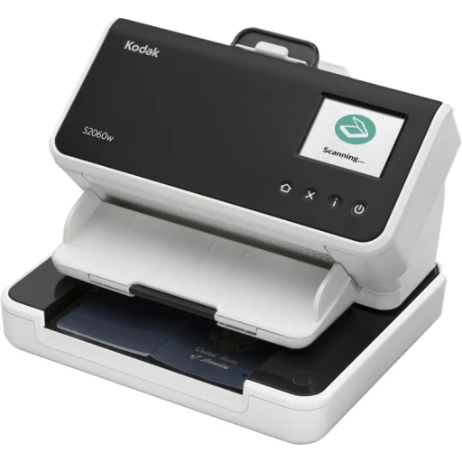 Imagen 4 de Kodak S2060w - Escáner de documentos - CIS dual - 216 x 3000 mm - 600 ppp x 600 ppp - hasta 60 ppm (mono) / hasta 60 ppm (color) - Alimentador automático de documentos (ADF) (80 hojas) - hasta 7000 exploraciones por día - LAN, Wi-Fi(n), USB 3.1 Gen 1