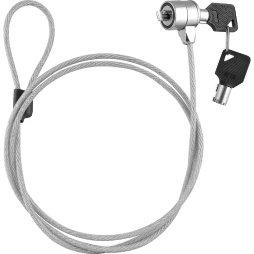Imagen 1 de Cable de Seguridad con Llave XTech XTA-111 para Computador Portátil Largo 1.8mt