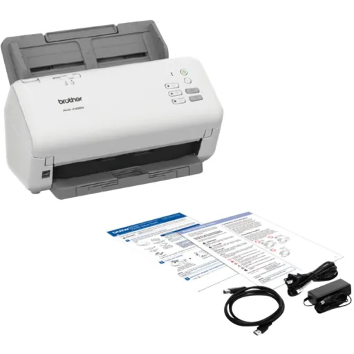 Imagen 6 de Escáner de Escritorio Brother ADS-4300N, Prof 600ppp 80ppm Doble Cara LAN USB2.0