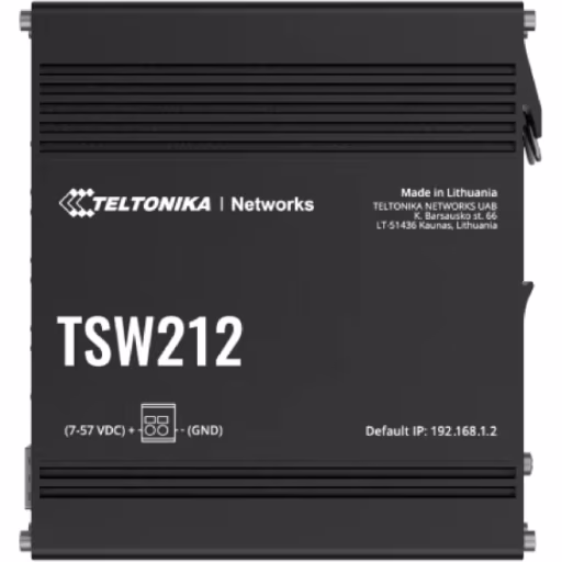 Imagen 0 de TELTONIKA TSW212 - Switch gestionable full gigabit con 8 puertos de cobre y 2 SF