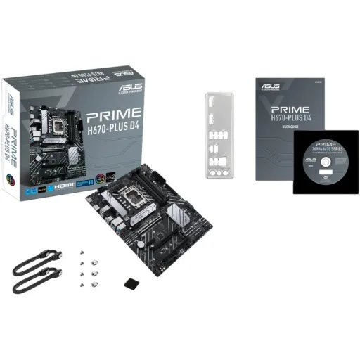 Imagen 7 de Tarjeta Madre Asus PRIME H670-PLUS D4 LGA1700 12°G 4*DDR4 3*M.2 DP HDMI USB3.2