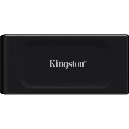 Unidad SSD Externo Kingston XS1000 1TB USB3.2 Gen2 Lec1050MBs Esc1000MBs Negro