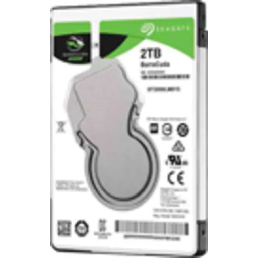 Imagen 1 de Disco Duro Seagate Barracuda 2TB 2.5" 7mm 5400 RPM SATA III 6GB/s 128MB