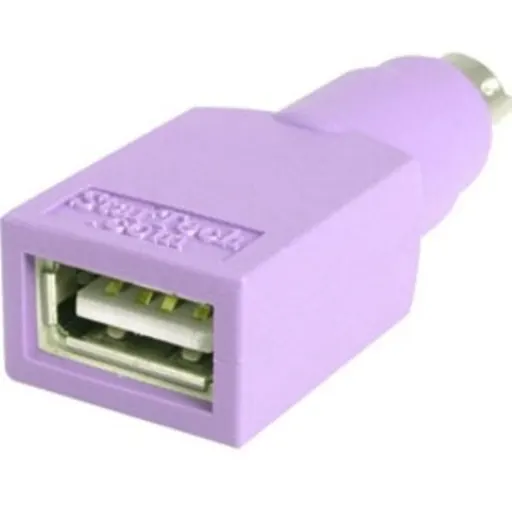 Imagen 4 de Adaptador Teclado USB a conector PS/2 PS2 MiniDIN - Hembra USB - Macho Mini-DIN
