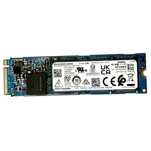 Imagen 0 de Unidad SSD Kioxia BG5 512GB M.2 22*80 PCIe4x4 NVMe Lec3500MB/s Esc2700MB/s