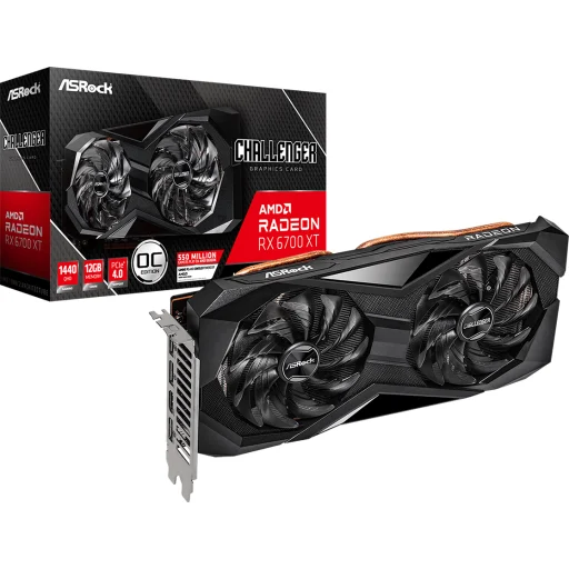 Imagen 0 de ASRock Radeon RX 6700 XT Challenger D 12GB OC [RX6700XT CLD 12GO]