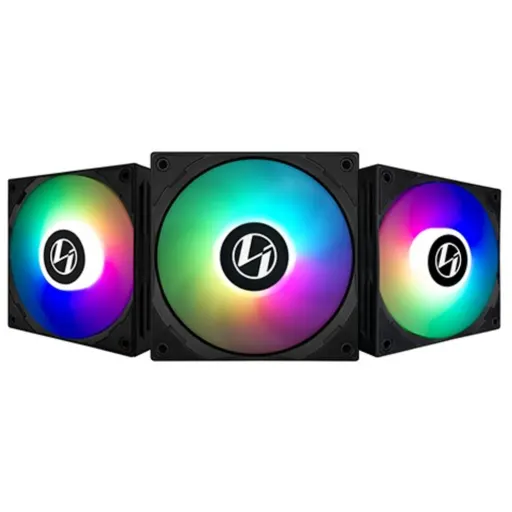 Imagen 0 de Lian Li ST120 Pack 3 - Black [ST120-3B]
