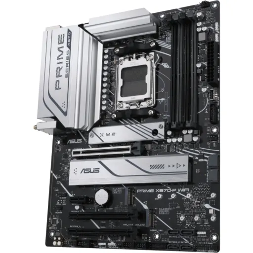 Imagen 3 de Tarjeta Madre Asus PRIME X670 P WIFI AMD AM5 4*DDR5 M.2 SATA3 LAN HDMI USB3.2