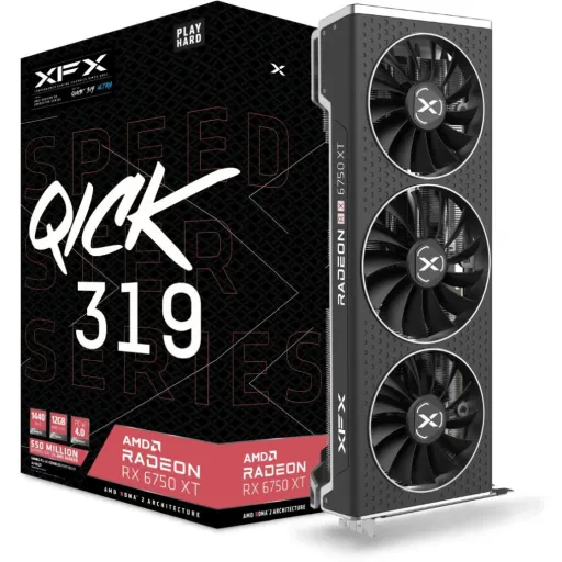 Imagen 0 de XFX Speedster Qick 319 AMD Radeon RX 6750 XT Ultra Gaming [RX-675XYLUDP]