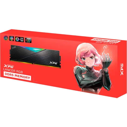 Imagen 5 de Memoria RAM 32GB DDR5 6400MHz DIMM CL32 Non-ECC 1.25v 288p - ADATA XPG Lancer