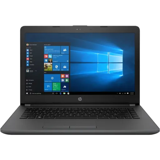 Imagen 3 de HP 240 G6 - Celeron N3060 / 1.6 GHz - FreeDOS 2.0 - 4 GB RAM - 500 GB HDD - 14" TN 1366 x 768 (HD) - HD Graphics 400 - plata ceniza oscuro, textura de tejido natural - kbd: Latinoamérica