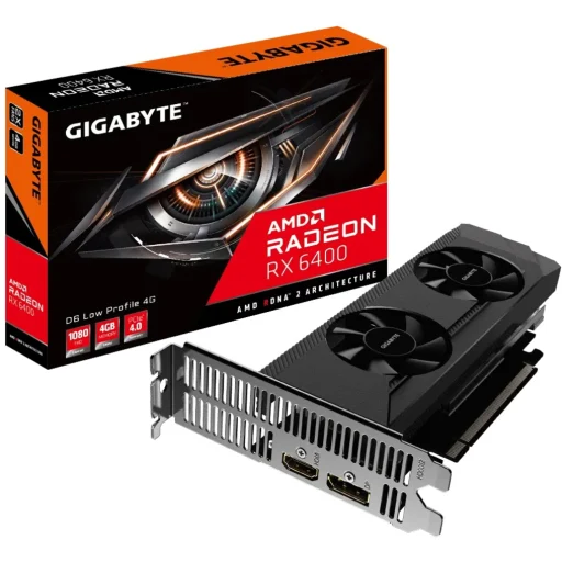 Imagen 0 de Gigabyte Radeon RX 6400 D6 LOW PROFILE 4G [GV-R64D6-4GL]