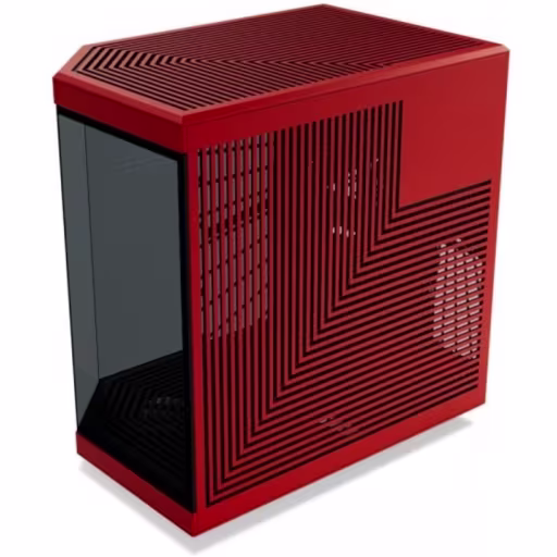 Imagen 4 de Gabinete Gamer Hyte Y70, 2*USB3.2 USB-C, Vidrio templado Sin Fuente, Negro/Rojo