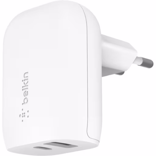37W USB-C PD 3.0 WAL CHARGER 1x USB A + 1x USB C