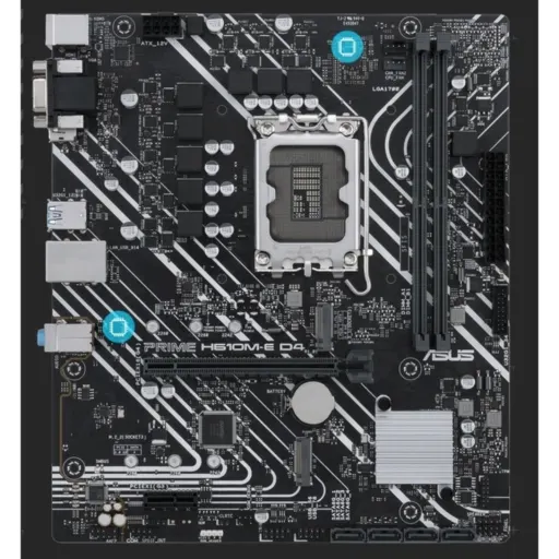 Imagen 7 de Tarjeta Madre Asus PRIME H610M-E D4-CSM LGA1700 13°G 2*M.2 2*DDR4 DP HDMI VGA