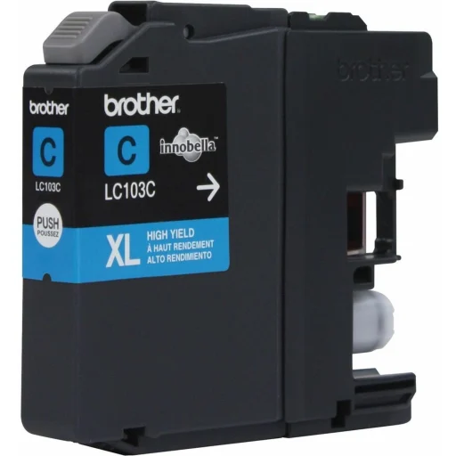 Imagen 3 de Cartridge Brother LC103C Cyan para DCP J152/MFC J245/J285/J450/J4510, 600Pág