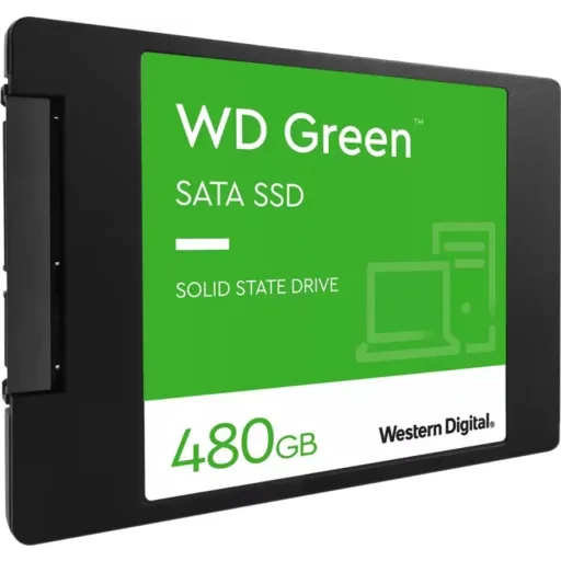 Imagen 3 de Unidad SSD Western Digital Green 480GB 2.5" 7mm SATA 3 6Gb/s 3D Lec545MB/s