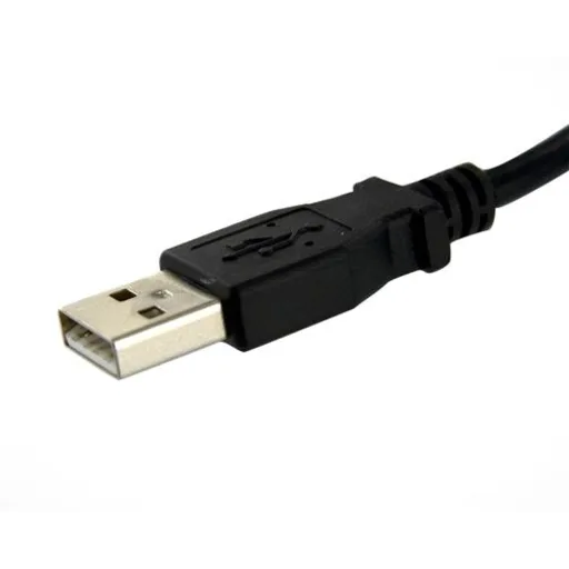 Cable extension alargador usb tipo B 30cm macho hembra montaje panel  extensor