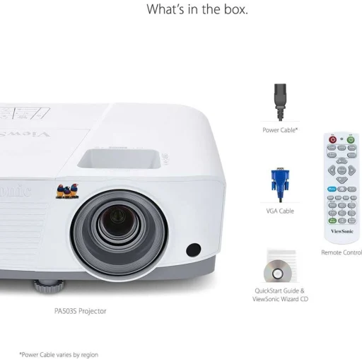 Imagen 8 de Proyector Viewsonic PA503S DLP SVGA 3800 Lumenes, SVGA 1xHDMI RGB VGA mUSB