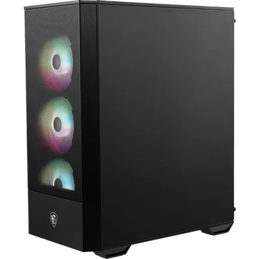 Imagen 3 de Gabinete MSI MAG FORGE 112R ATX/ M-ATX ITX Mid-Tower Cristal Templado Negro