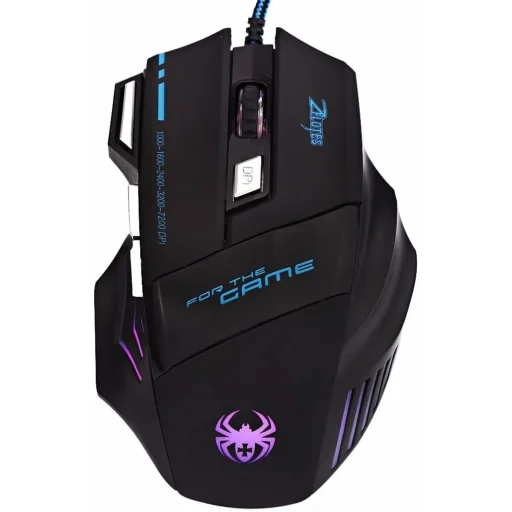 Imagen 0 de Zelotes T80 Ergonomic Wired Gaming Mouse (T-80)