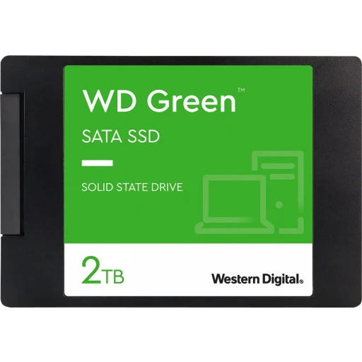 Imagen 2 de Unidad SSD Western Digital Green 2TB 2.5" 7mm SATA III 6Gb/s SLC Lec 545MB/s