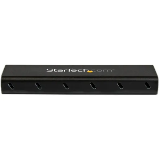 Imagen 3 de Cofre Porta SSD mSATA StarTech USB 3.1 (10Gbps) de aluminio Color Negro