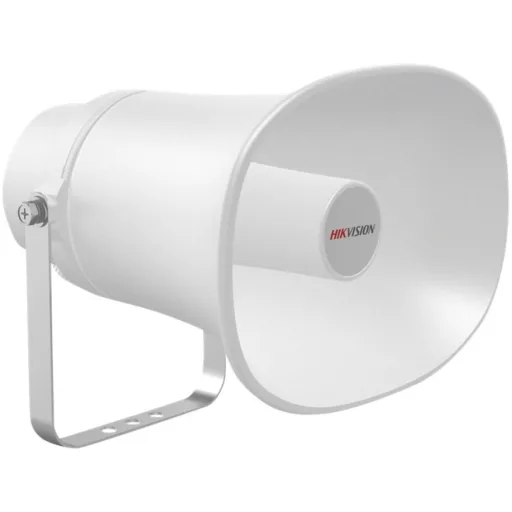Imagen 0 de Bocina Exterior IP Hikvision, Transmisor de audio en tiempo real mSD LAN Blanco