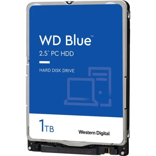 Imagen 0 de Disco Duro Western Digital Blue 1TB 2.5" 7mm 5400 RPM SATA III 6GB/s 128MB