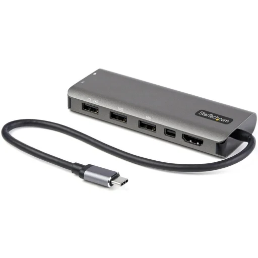 Docking Station StarTech USB-C, Puertos HDMI mDP 3*USB-A3.2 USB-C3.2 G2