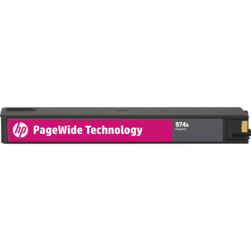 Imagen 1 de Cartridge HP 974A PageWide Magenta para Impr PageWide 352/377/452/477, 3000Pág