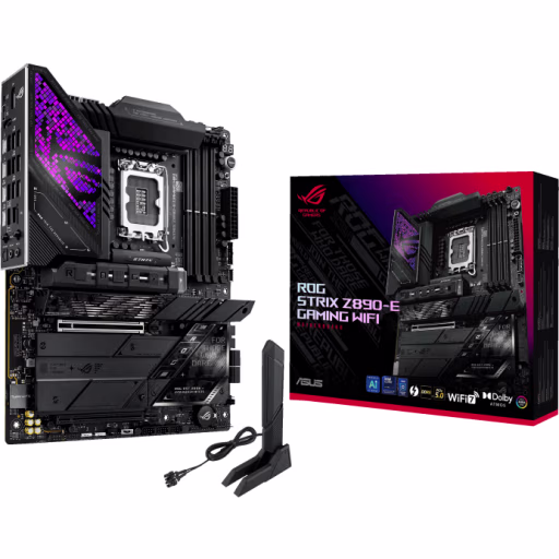Imagen 11 de Tarjeta Madre Asus Rog Strix Z890-E Gaming WiFi LGA1851 4*DDR4 7*M.2 DP HDMI ThB