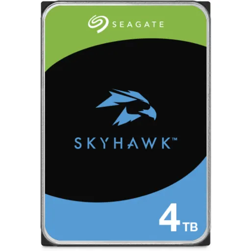 Imagen 1 de Disco Duro Seagate SkyHawk 4TB 3.5" 5900RPM SATA III 256MB p/Videovigilancia