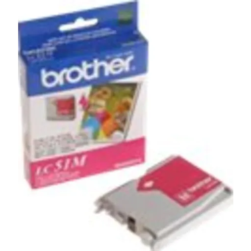 Imagen 1 de Cartridge Brother LC51C Magenta para Imp Brother DCP 130C/330C/350C/540CN, 400Pá